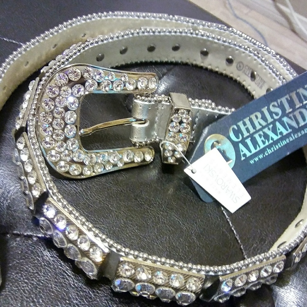 High fashion Swarovski belt by Christina Alexander